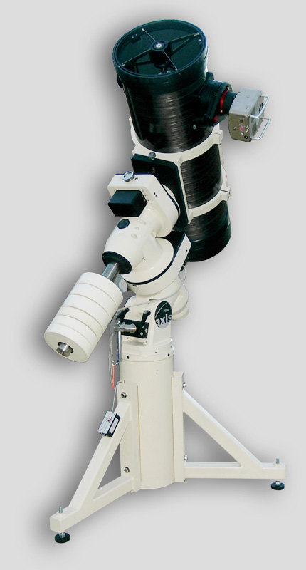 Axis instruments - vue générale de la monture F60a supportant le Newton-Cassegrain de 300mm