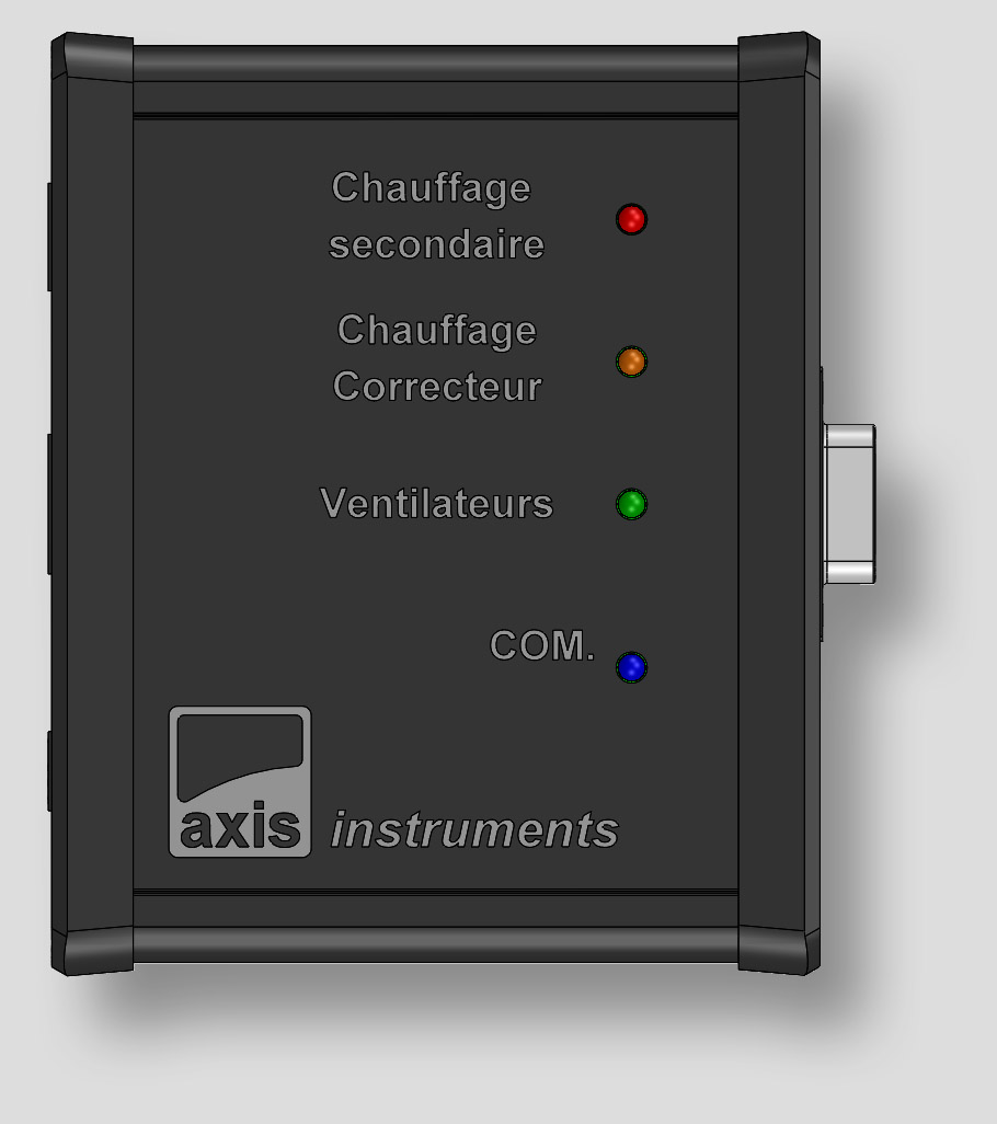 Axis instruments - boîtier de régulation thermique des tubes optiques