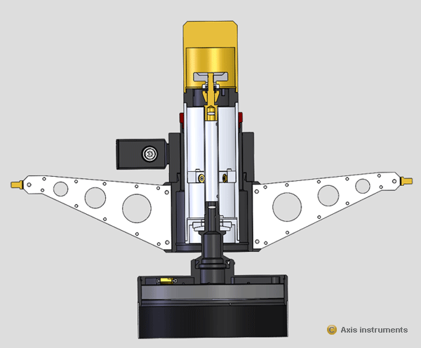 Axis instruments - Structure et quipement araigne Newton-Cassegrain de 500mm